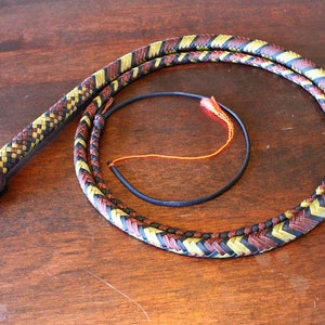 nylon snake whip made to order image 4