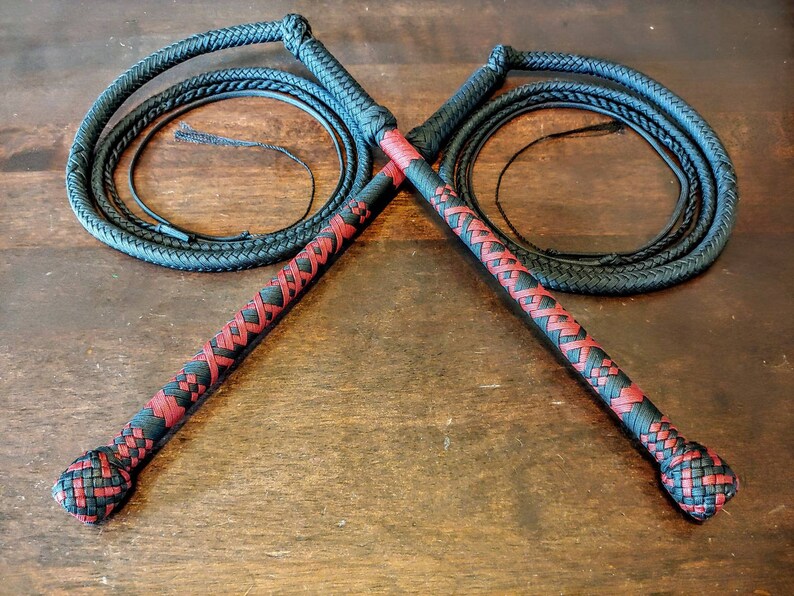 Nylon Stock whip made to order Etsy