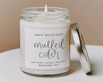 Mulled Cider Candle Etsy