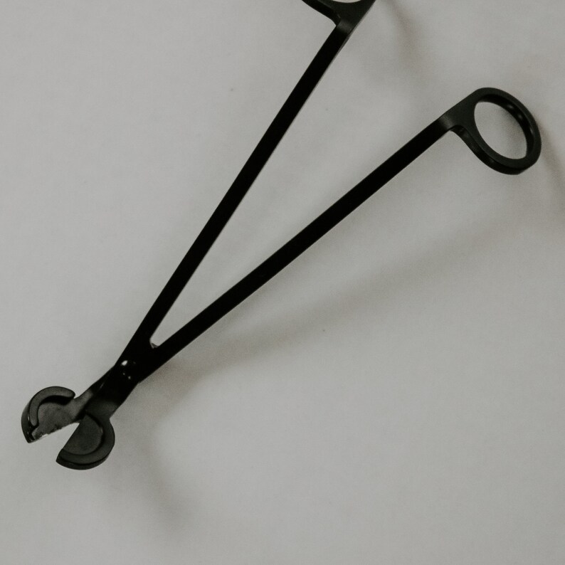 Black Candle Care Kit Wick Trimmer and Candle Snuffer Set Etsy