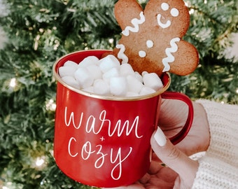 Warm & Cozy – Red Christmas Mug - 139Made, LLC