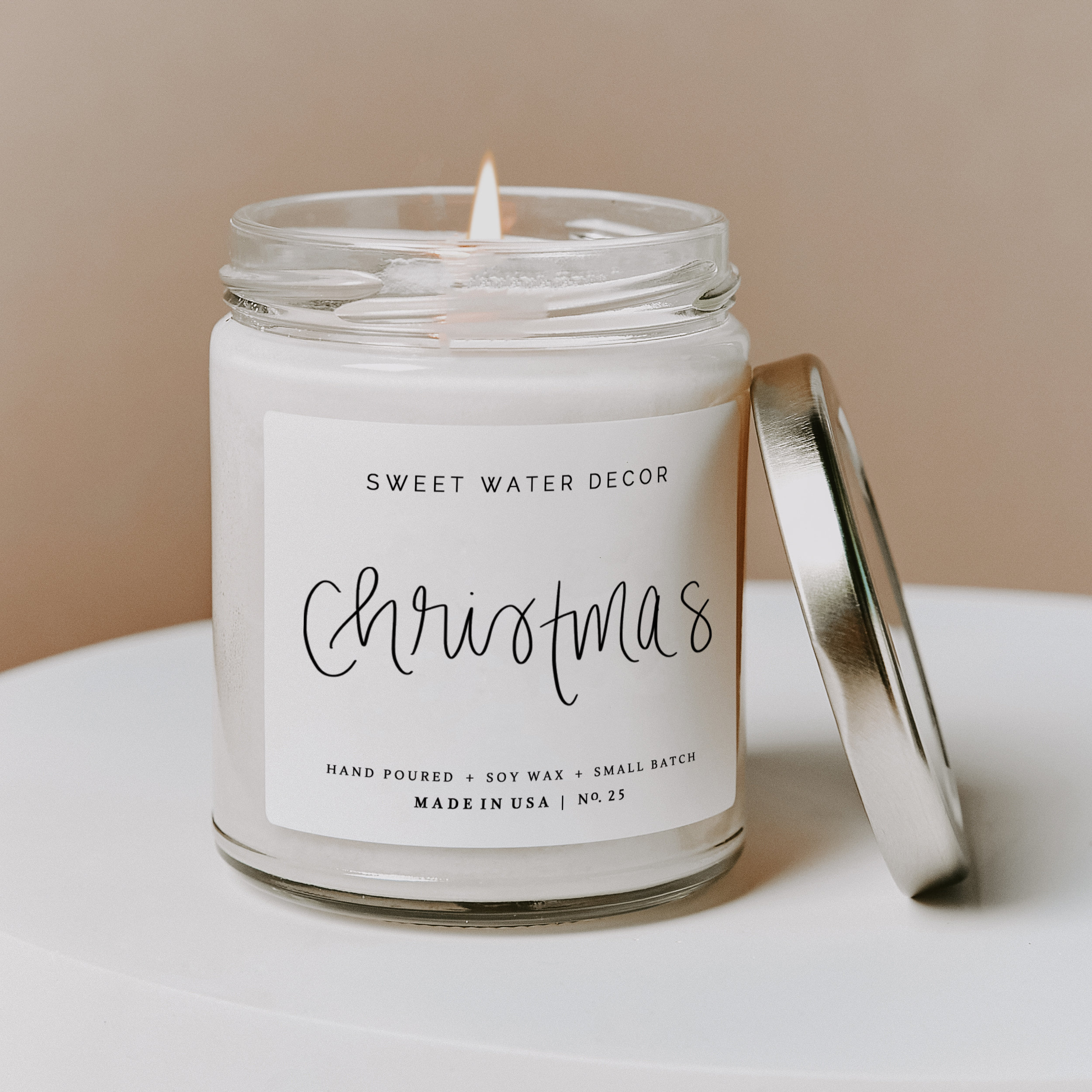 Christmas Candle Christmas Scented Candle Soy Candles - Etsy