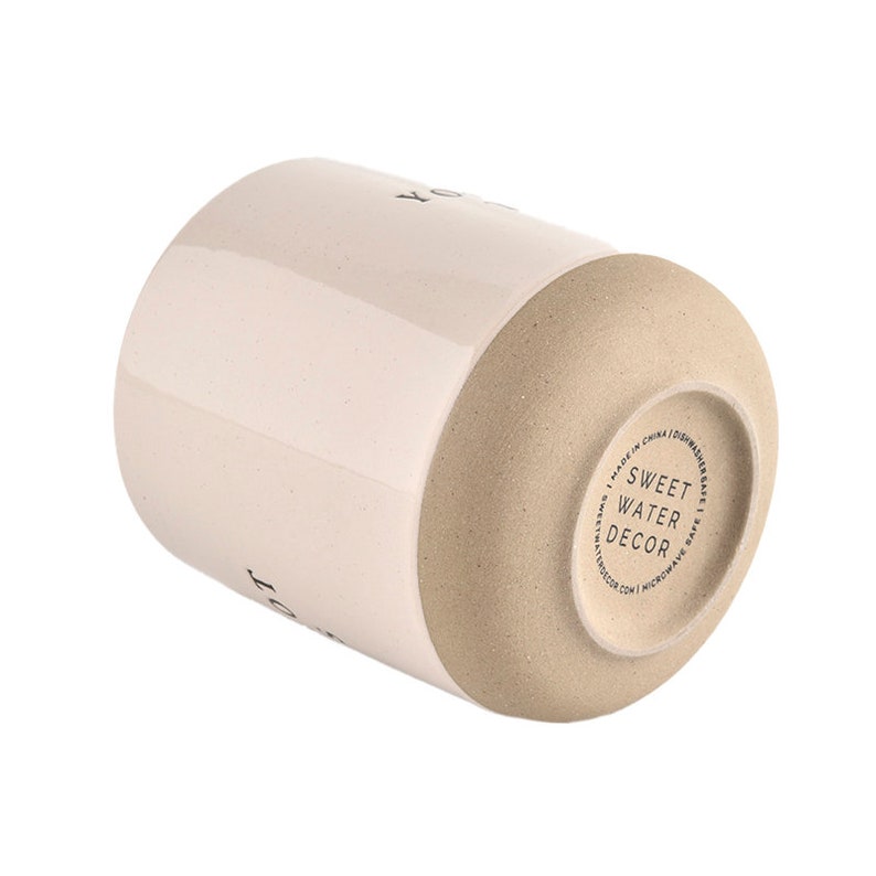 Best Dad Ever Coffee Mug: 14oz Stoneware Style (Microwave Safe) image 9