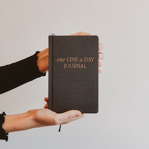 One Line a Day Journal - Etsy