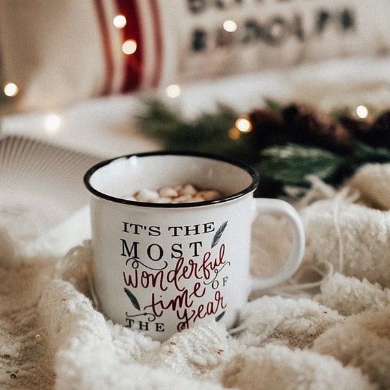 Good Tidings of Comfort and Joy Campfire Coffee Mug