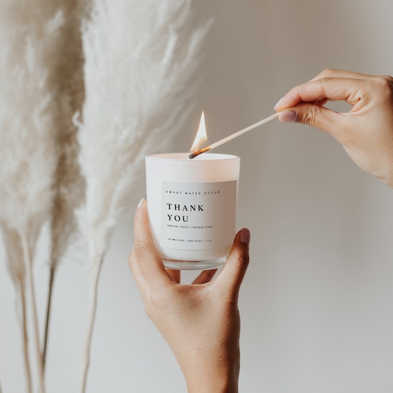 Thank on sale you candle