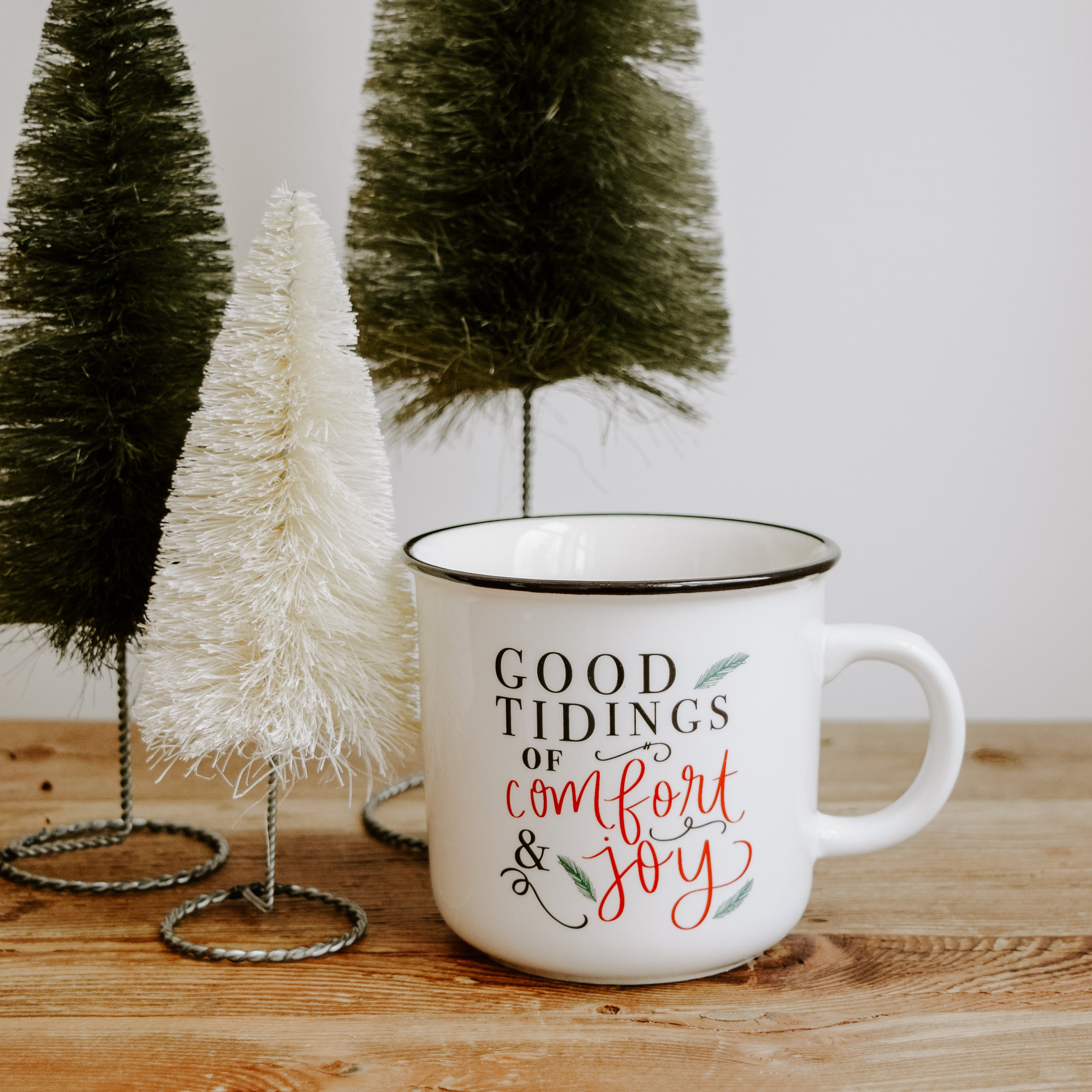 Comfort & Joy – Red Christmas Mug - 139Made, LLC