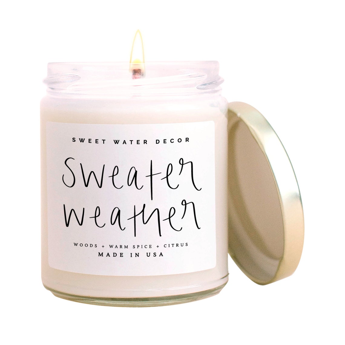 Sweater Weather Candle Fall Candle Fall Candles Etsy