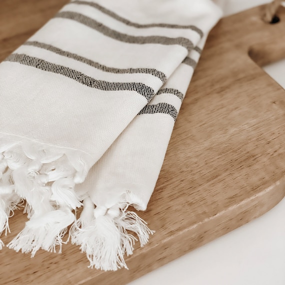 15 Trendy & Neutral Kitchen Towels We Are Obsessed With - By