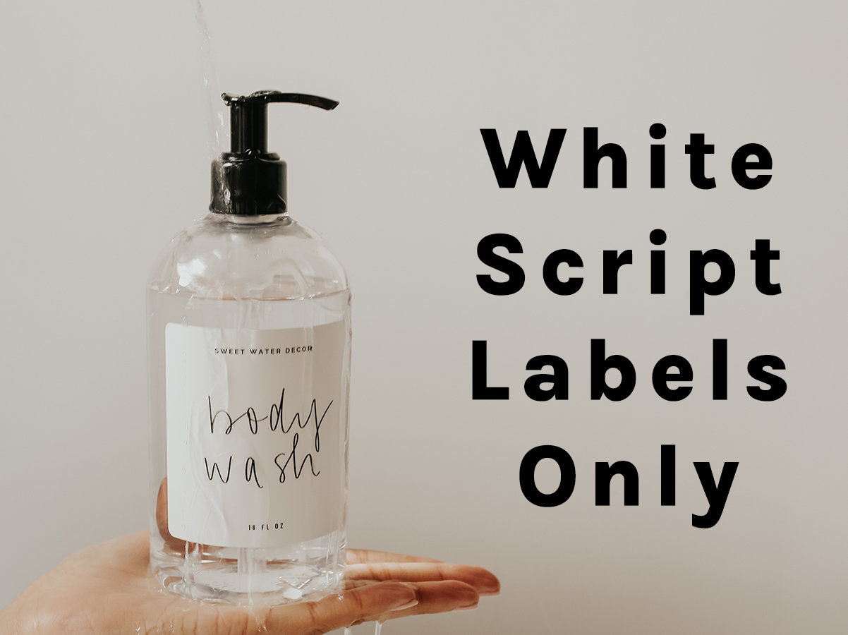 How to waterproof labels on bottles