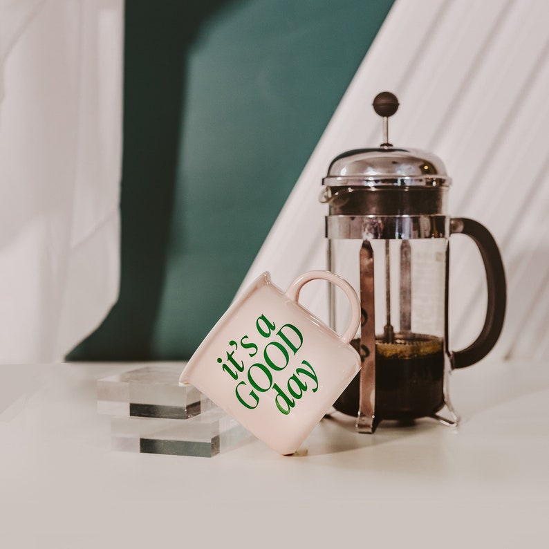 It's A Good Day Coffee Mug Ceramic Campfire Coffee Mug Inspirational and Motivational Coffee Mug Gift Dishwasher Safe image 6