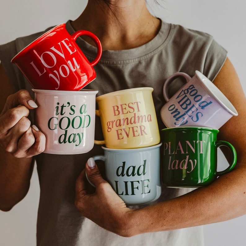 It's A Good Day Coffee Mug Ceramic Campfire Coffee Mug Inspirational and Motivational Coffee Mug Gift Dishwasher Safe image 4