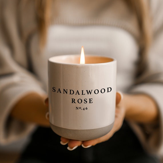 Sandalwood Rose Candle