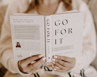 Go For It: 90 Devotions to Boldly Live the Life God Created for You | Devotional | Books for Women | Self Help Books | Christian Gifts