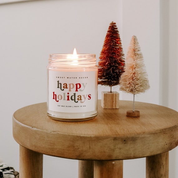 Pine scented christmas candle Clearance