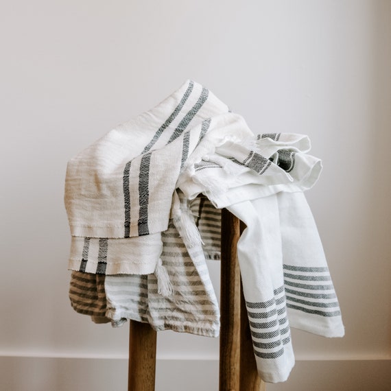 Striped Kitchen Towels Holiday Dish Towels Tea Towels -  Israel