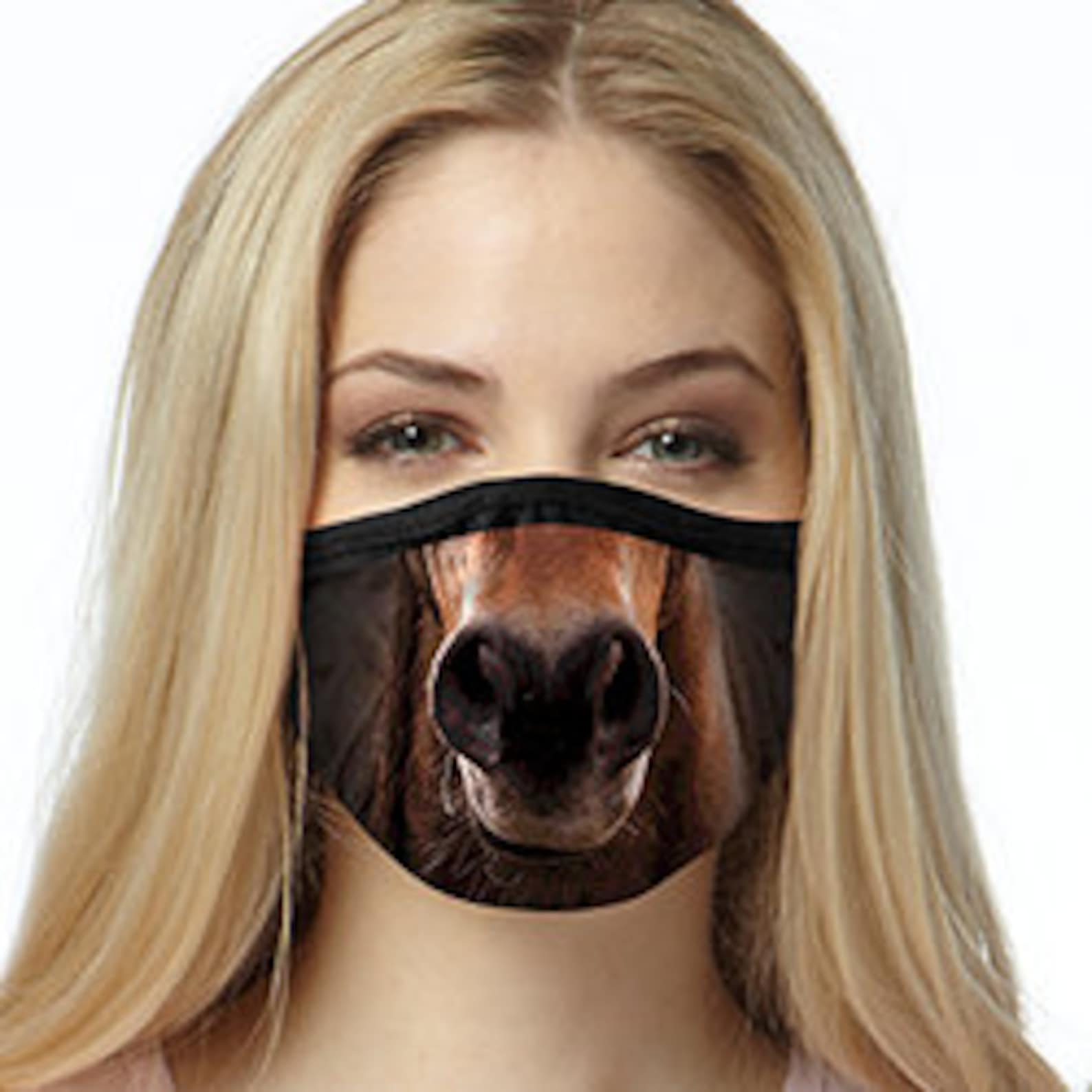 Horse face mask 2 PLY Face Mask Unisex Maskprinted Adult Etsy