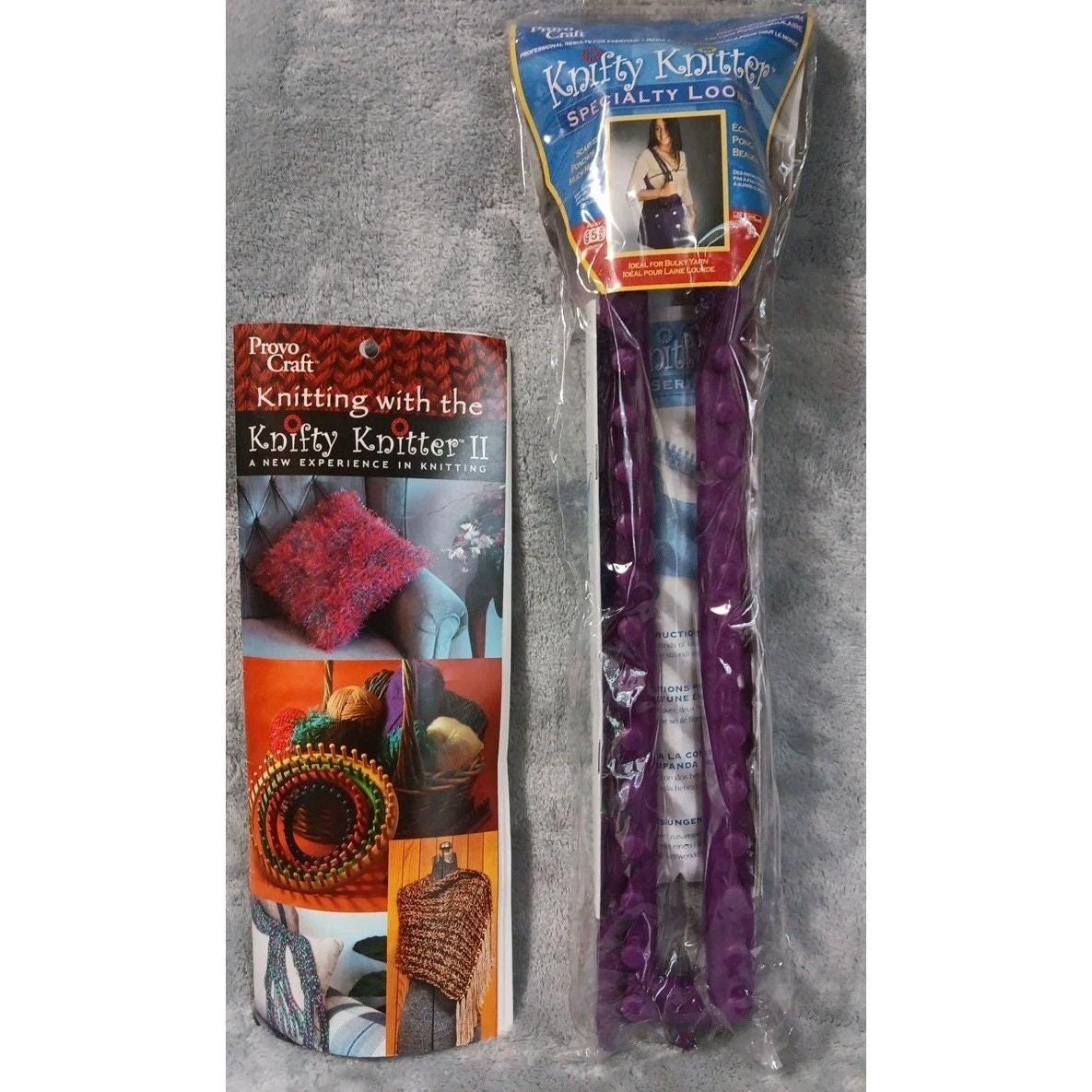 Métier à Tricoter Knifty Knitter Violet Long – Provo Craft – Neuf