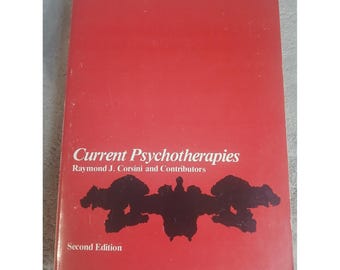 Psicoterapias actuales, 2.ª edición, Raymond J. Corsini, 1983. Libro de texto de psicología.