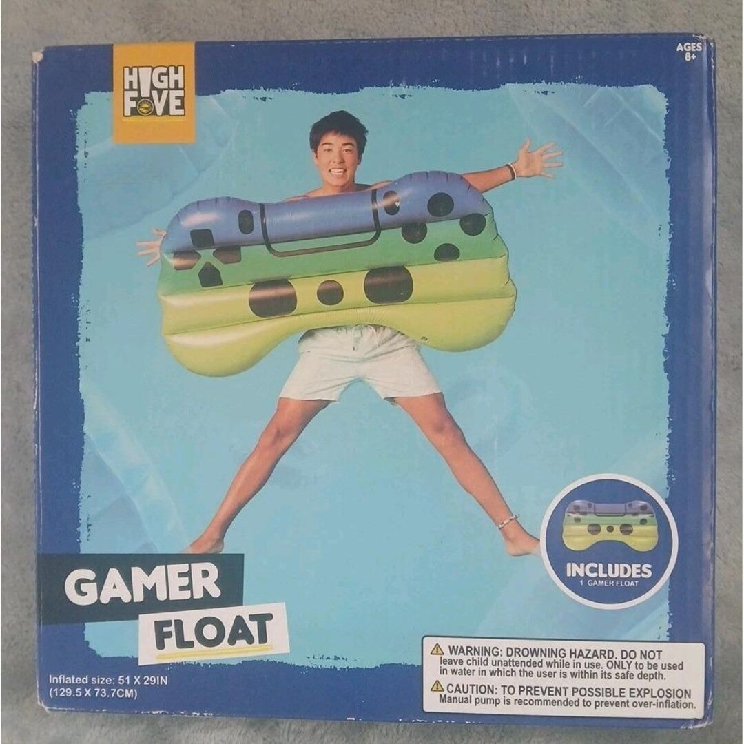 Video Game Controller Pool Float - Gamer Raft (29 X 51 Inch) - Etsy