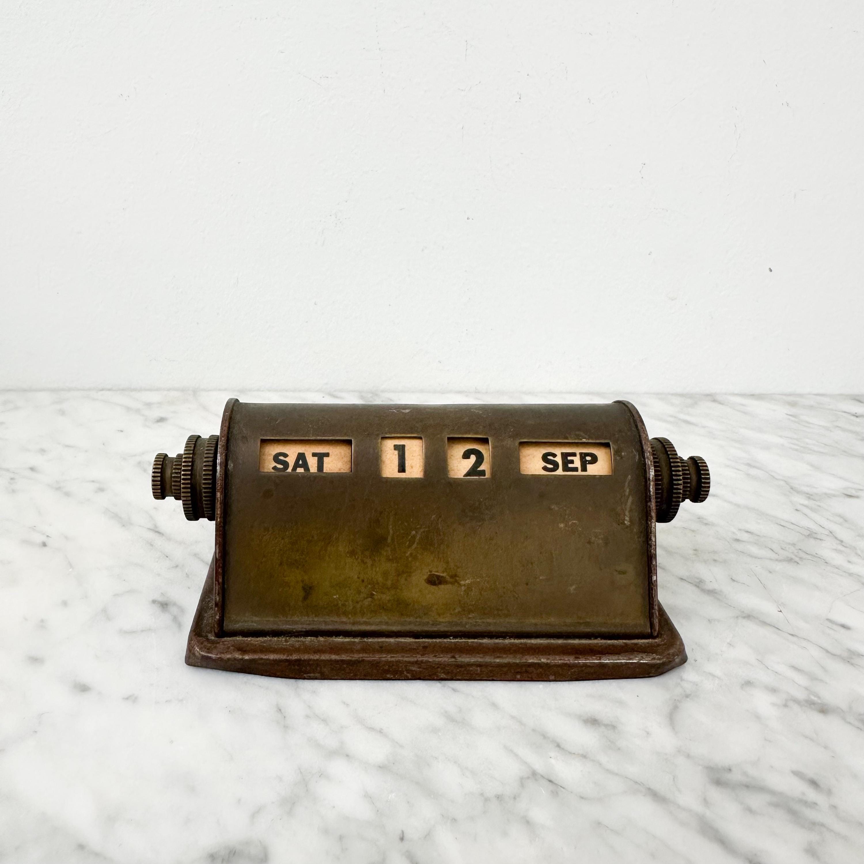 Park Sherman Perpetual Desk Calendar - Etsy
