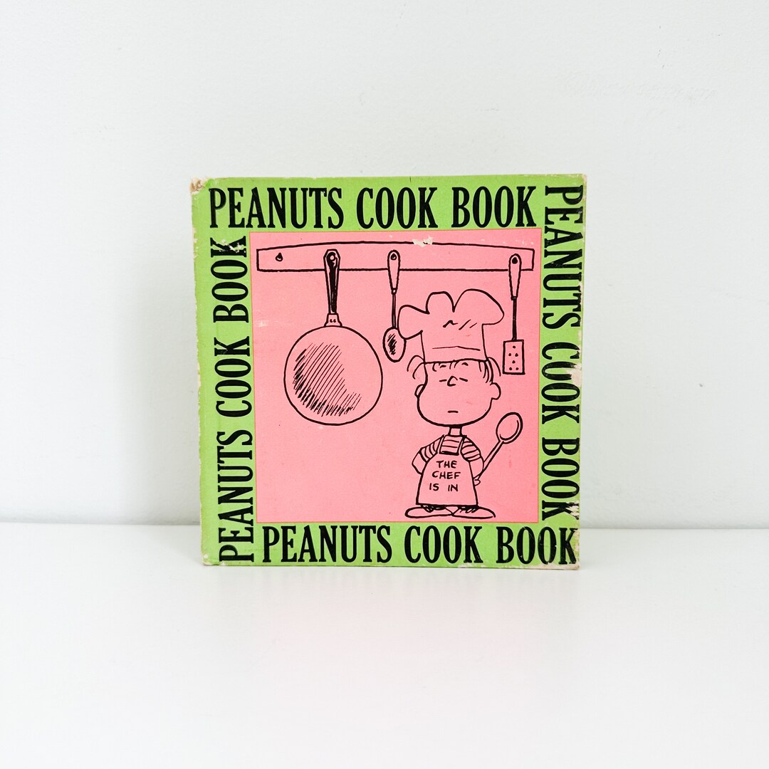 1969 Vintage Peanuts Cook Book Cartoons by Charles Schultz Etsy