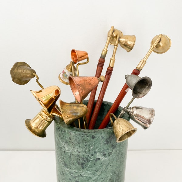 Brass Candle Snuffer Etsy