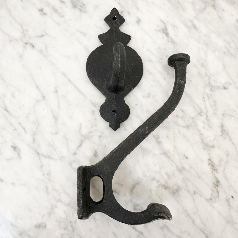 Wrought Iron Hook for Door - Etsy