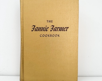 ファニー・ファーマー・クックブック 第11版 1965年 ファニー・メリット・ファーマー著、ニューイングランド・クックブック、ヴィンテージレシピ、クラシック・アメリカン・クックブック