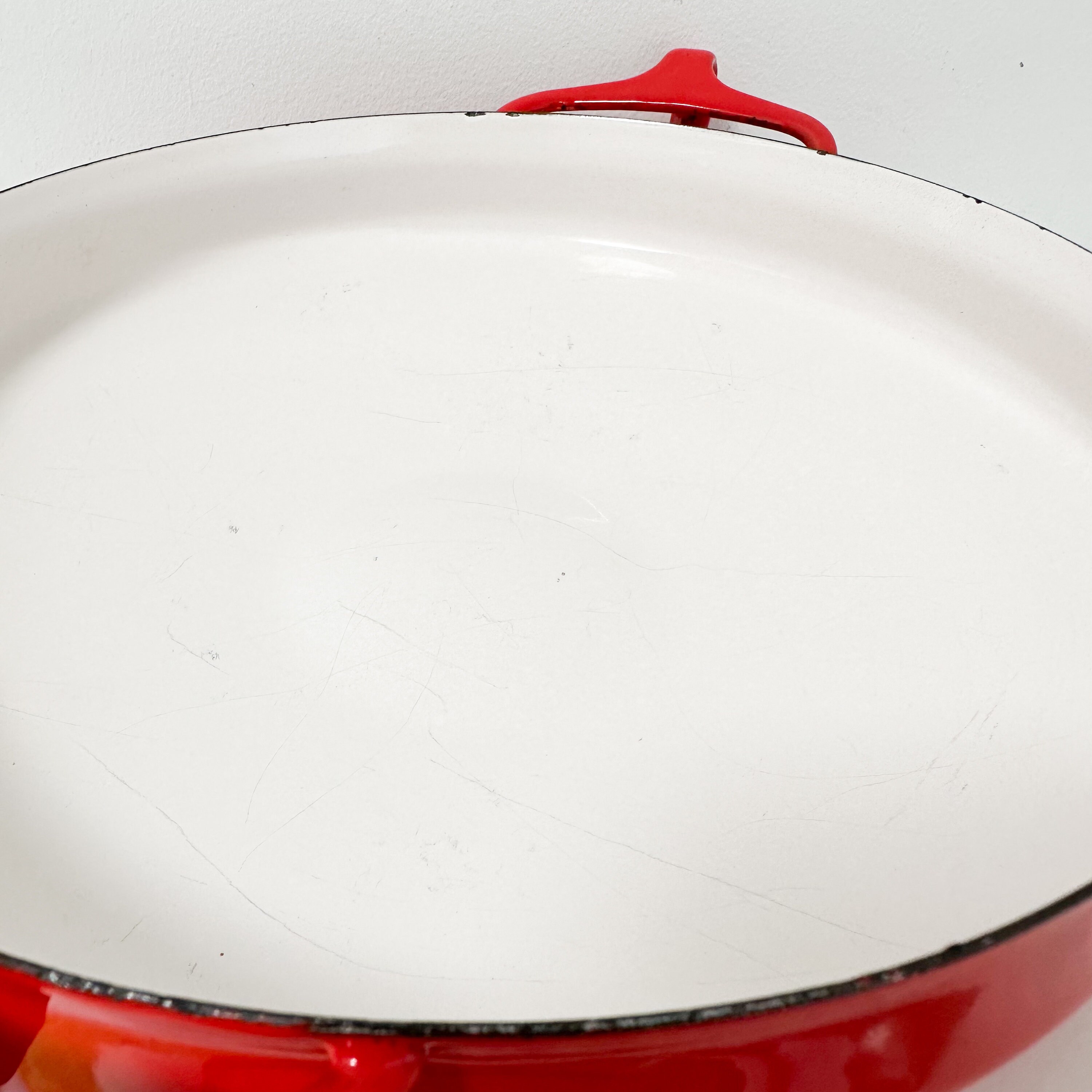 Vintage Red Dansk Paella Pan, 1970s-1980s Dansk