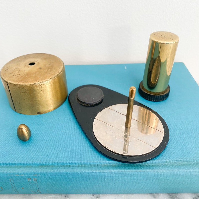 Vintage Postage Stamp Roll Dispenser. Postage Stamp Keeper. Etsy