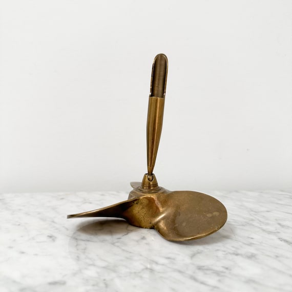 真鍮製　スクリュー　置物 yocchiya_3033