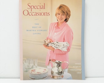 Special Occasions - The Best of Martha Stewart Living 1994 First Edition, Vintage Martha Stewart Party Planning Book
