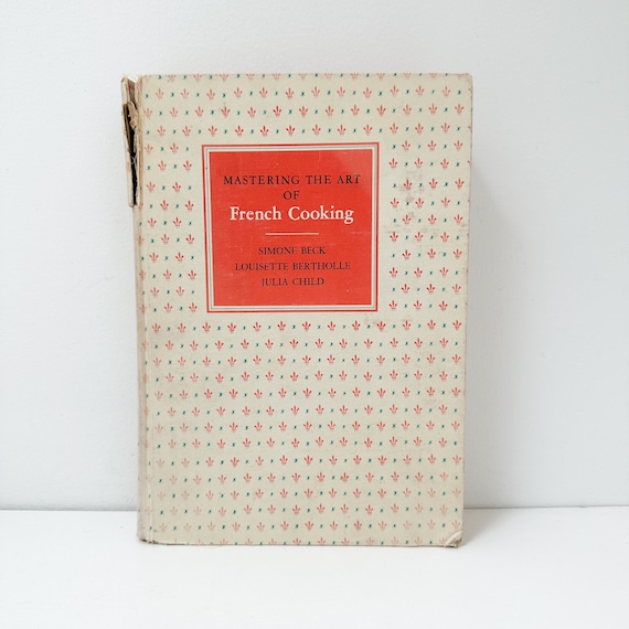 フランス料理本 ヴィンテージフランス料理本：食器とドリンクのデコレーション