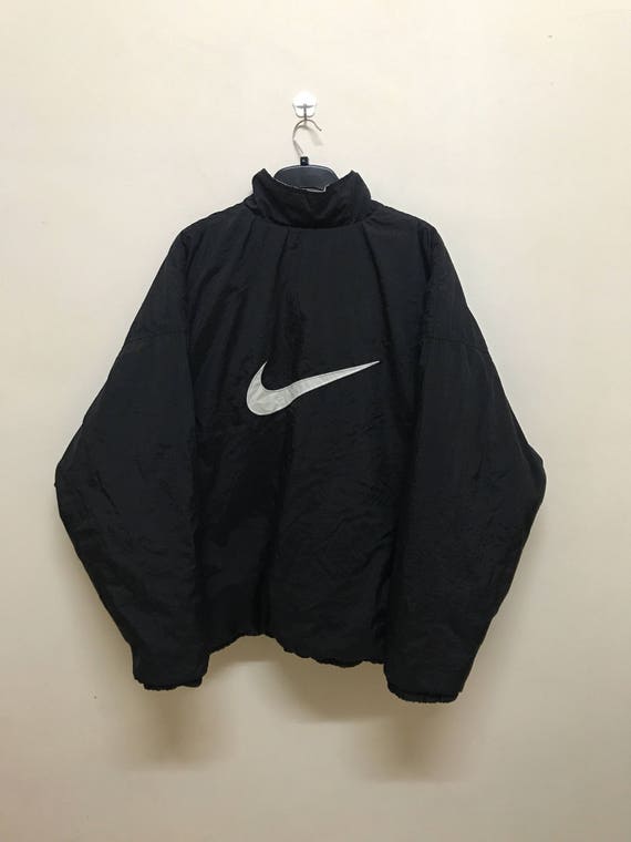 chaquetas nike vintage hombre azul