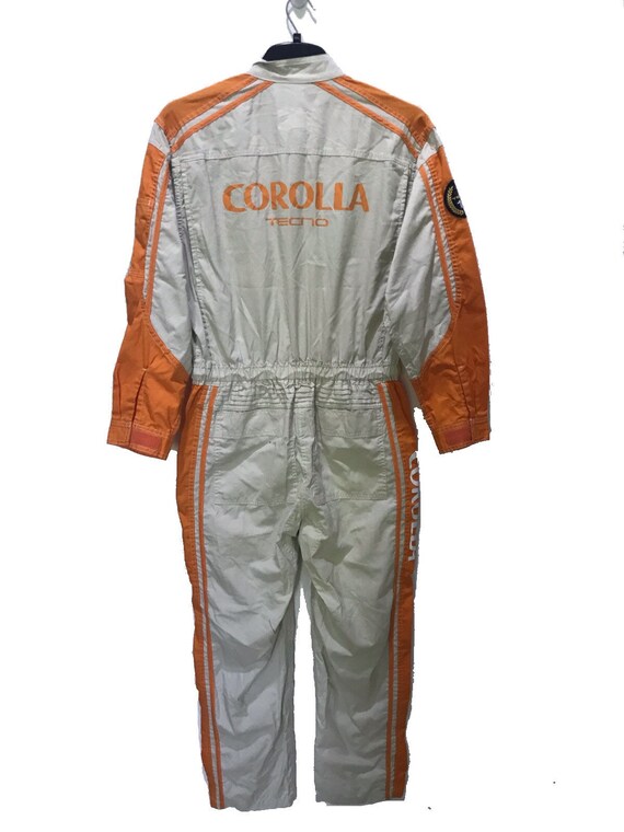 Vintage Toyota Tecno Toyopet Coverall Japan Automo
