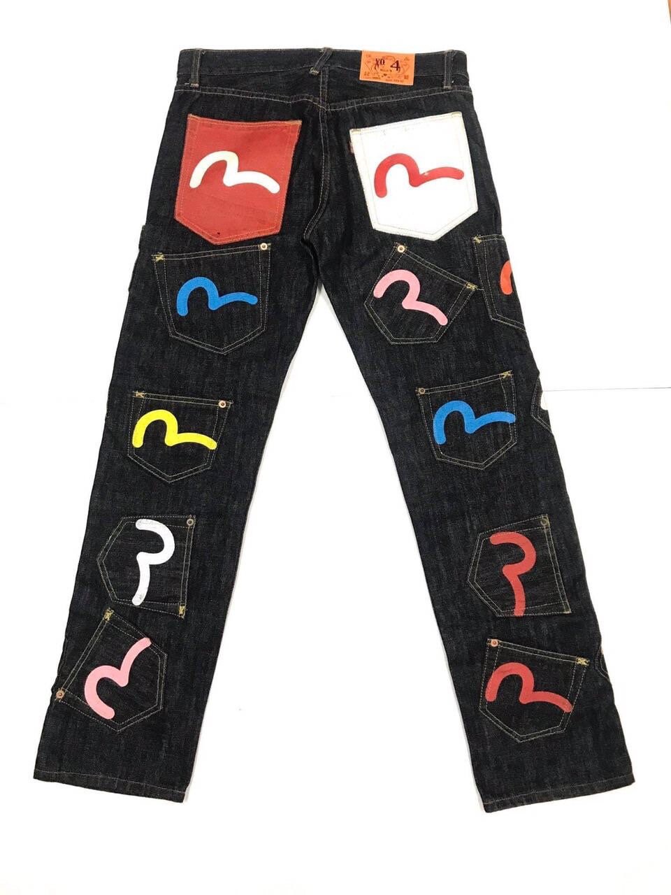 Vintage Evisu Multi Pocket Diecock 