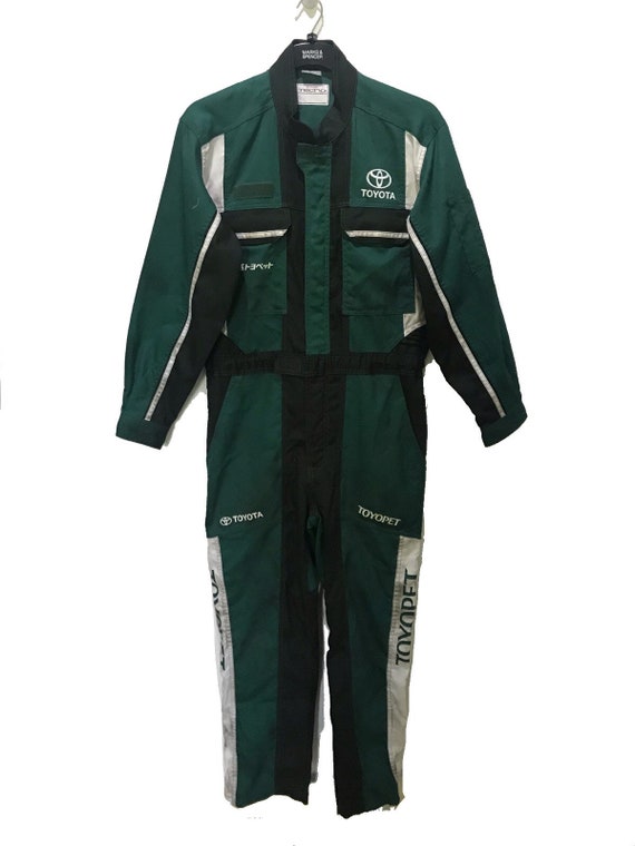 Vintage Toyota Tecno Toyopet Coverall Japan Automo