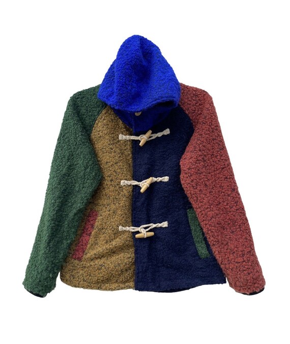 Vintage Colorful Go Slow Caravan Hoodies Style Zipper Jacket 