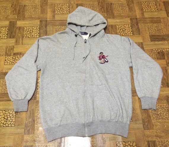 polo teddy bear hoodie