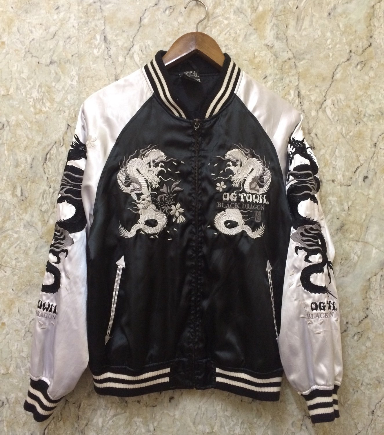 liberal Klassificer Credential Vintage Embroidered Japanese Souvenirs Sukajan Varsity Jackets - Etsy
