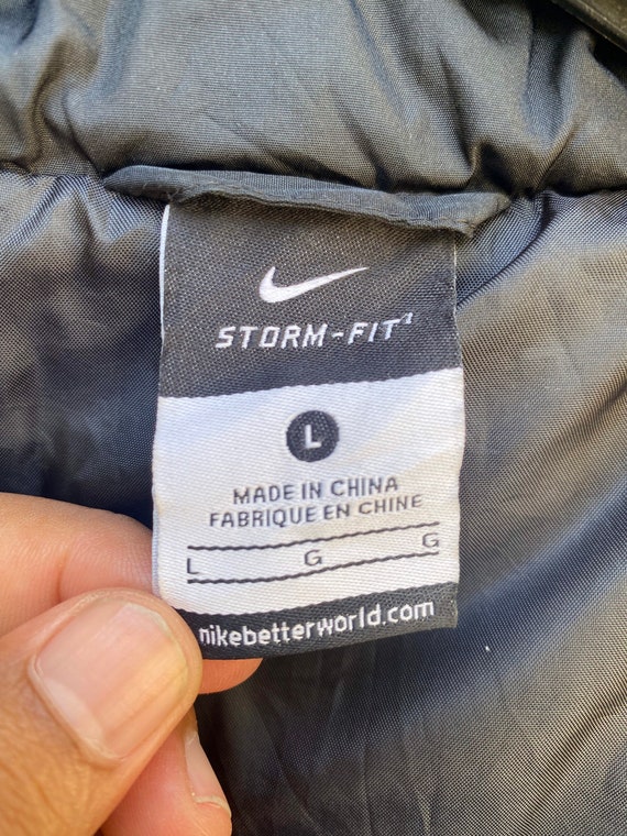 Vintage Nike Puffer Jacket, Big Logo, Good Condit… - image 3