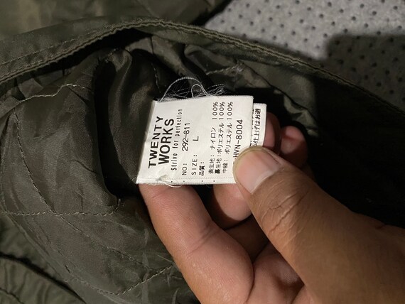 Vintage Japanese Brand Jacket Twenty Works Olive Green - Etsy