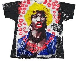 Vintage Acid Wash In Living Color, The Fox Tv I’LL Rock Your World Mtv Live Tv Rare