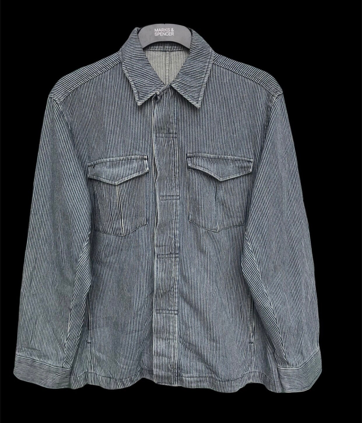 Vintage BC Factory Hickory Jacket Workwear Style Japan Made