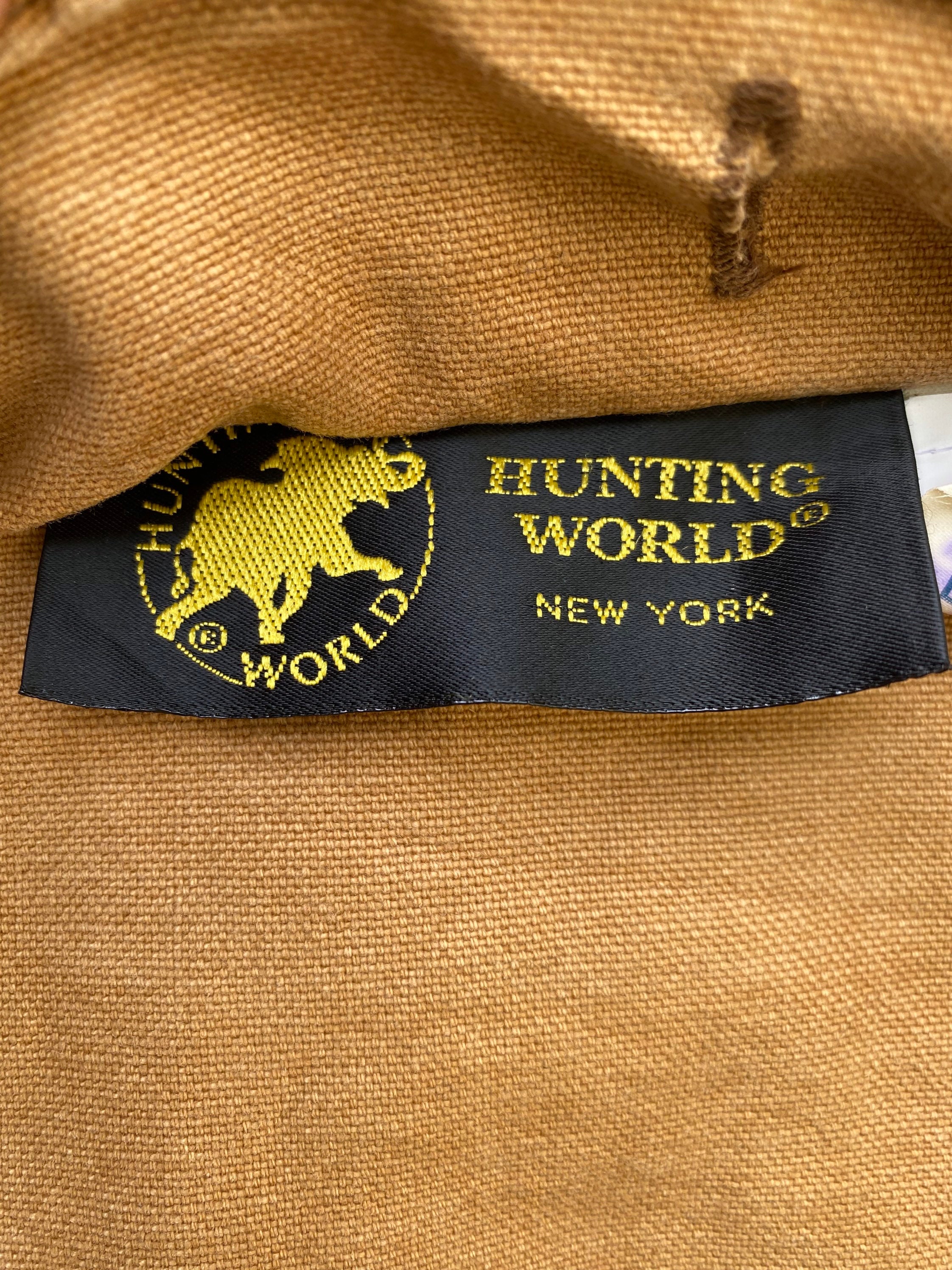 Vintage Hunting World New York Jacket Workwear Design Classic 