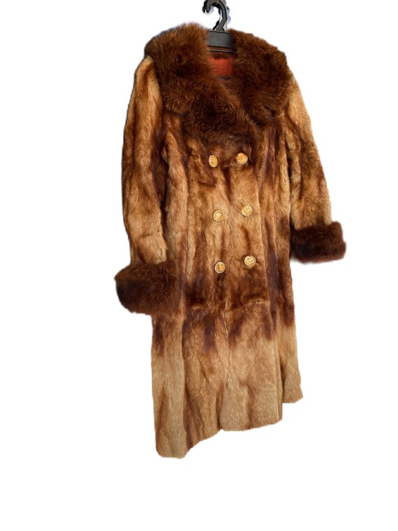 Vintage Japanese Dior Boutique Fourrure Leather Fur Jacket