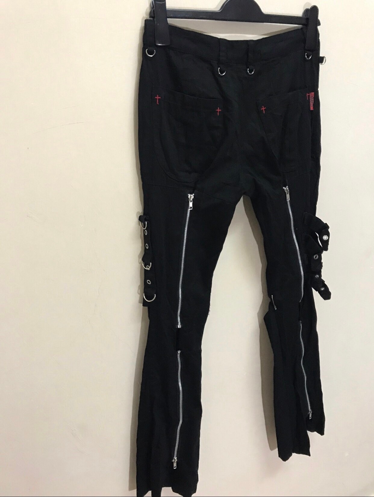 Vintage Japanese Brand Mad Punk Casual Pants Bondage
