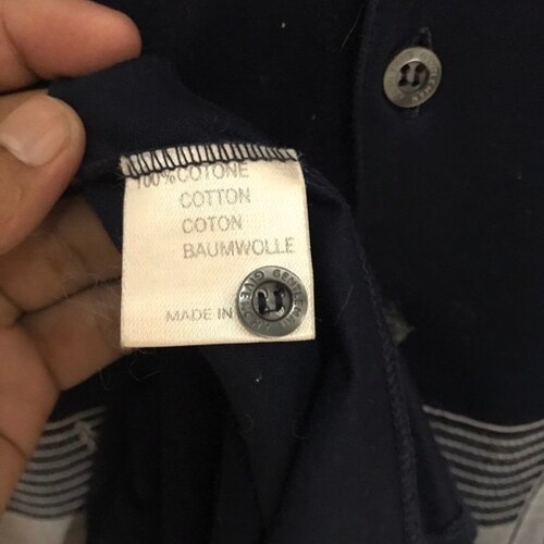 Vintage Polo Shirt Givenchy Gentleman Paris Sailorboat Design shops Made in Italy Luxury