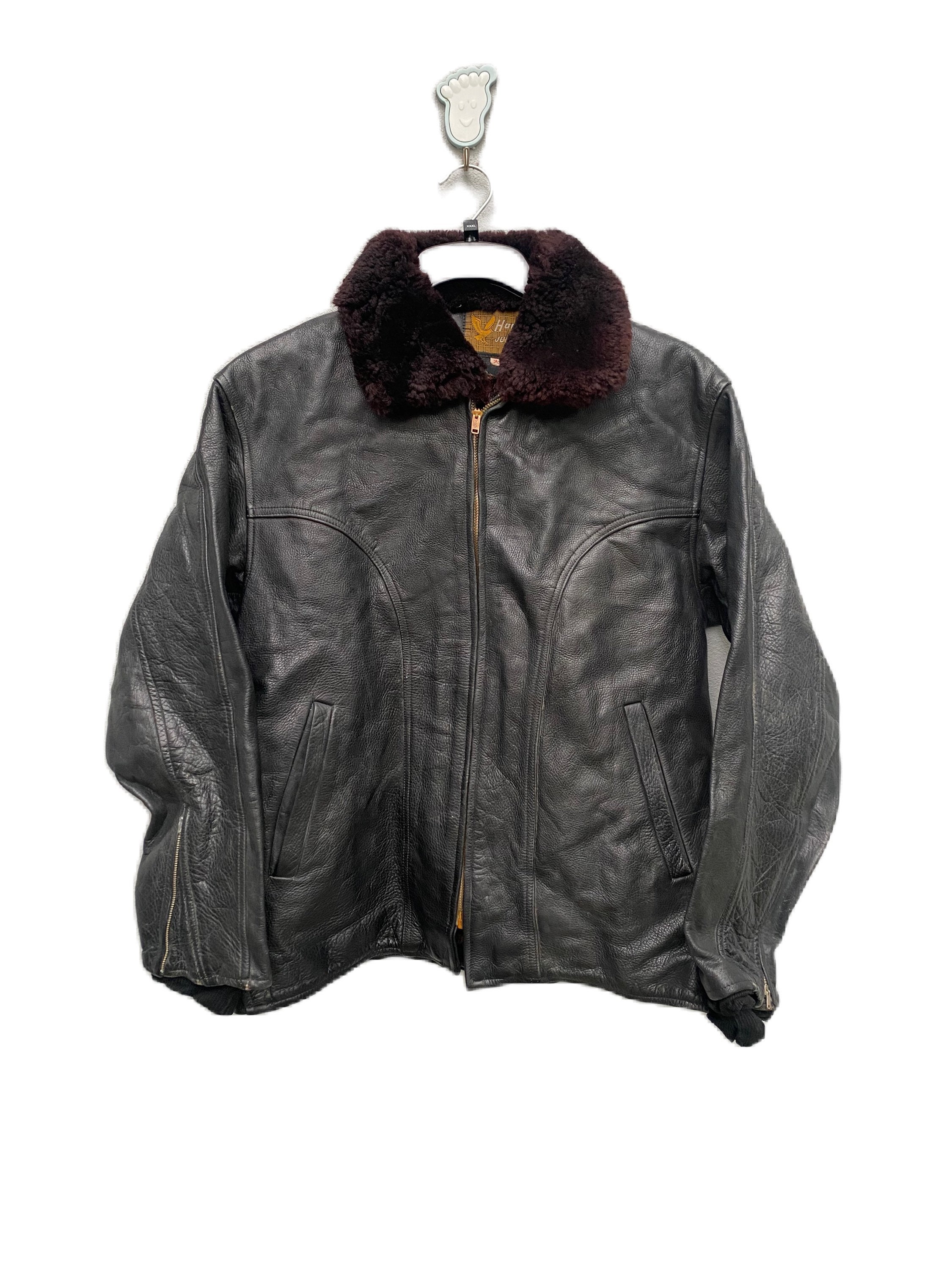 Vintage Japanese Brand Biker Jacket Casual Leather Jacket , Yohji Vintage Japanese Brand Biker Jacket Casual Leather Jacket , Yohji